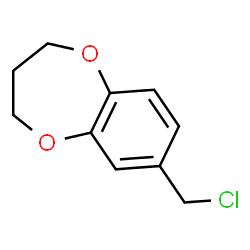 ChemSpider 2D Image | 7-(Chloromethyl)-3,4-dihydro-2H-1,5-benzodioxepine | C10H11ClO2