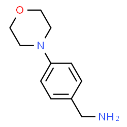 ChemSpider 2D Image | 4-Morpholinobenzylamine | C11H16N2O