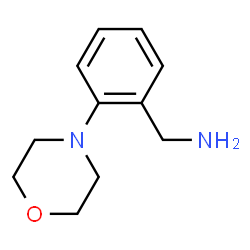 ChemSpider 2D Image | 2-MORPHOLINOBENZYLAMINE | C11H16N2O