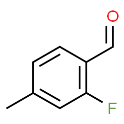 ChemSpider 2D Image | 2-Fluoro-4-methylbenzaldehyde | C8H7FO