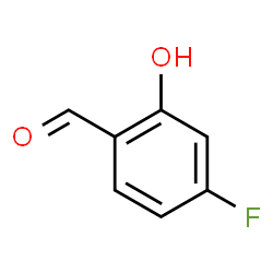 ChemSpider 2D Image | 4-Fluorosalicylaldehyde | C7H5FO2