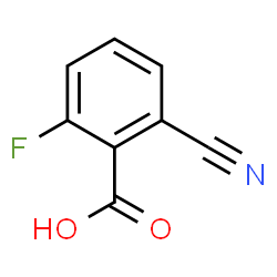 ChemSpider 2D Image | 2-Cyano-6-fluorobenzoic acid | C8H4FNO2