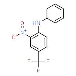 ChemSpider 2D Image | 2-Nitro-N-phenyl-4-(trifluoromethyl)aniline | C13H9F3N2O2