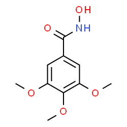 ChemSpider 2D Image | N-Hydroxy-3,4,5-trimethoxybenzamide | C10H13NO5