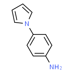 ChemSpider 2D Image | 4-(1H-Pyrrol-1-yl)aniline | C10H10N2