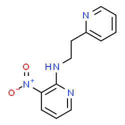ChemSpider 2D Image | N2-[2-(2-pyridyl)ethyl]-3-nitropyridin-2-amine | C12H12N4O2