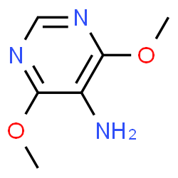 ChemSpider 2D Image | 4,6-Dimethoxy-5-pyrimidinamine | C6H9N3O2