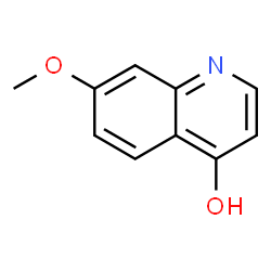 ChemSpider 2D Image | 7-Methoxy-4-quinolinol | C10H9NO2