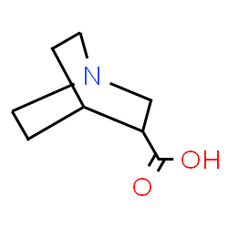 ChemSpider 2D Image | 3-Quinuclidinecarboxylic acid | C8H13NO2