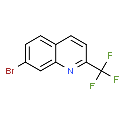 ChemSpider 2D Image | 7-Bromo-2-trifluoromethylquinoline | C10H5BrF3N