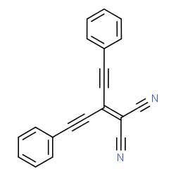 ChemSpider 2D Image | (1,5-Diphenyl-1,4-pentadiyn-3-ylidene)malononitrile | C20H10N2