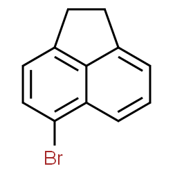 ChemSpider 2D Image | 5-Bromoacenaphthene | C12H9Br