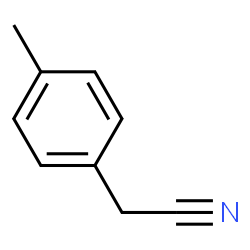ChemSpider 2D Image | P-Tolyacetonitrile | C9H9N