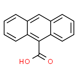 ChemSpider 2D Image | 9-Anthroic acid | C15H10O2