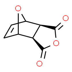 ChemSpider 2D Image | (2R,6S)-4,10-Dioxatricyclo[5.2.1.0~2,6~]dec-8-ene-3,5-dione | C8H6O4