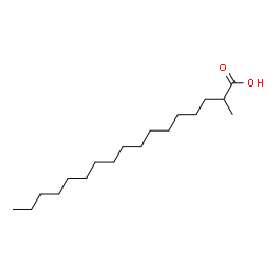 ChemSpider 2D Image | 2-Methylheptadecanoic acid | C18H36O2