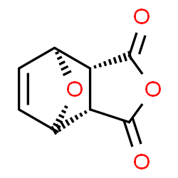 ChemSpider 2D Image | (1S,2R,6S,7S)-4,10-Dioxatricyclo[5.2.1.0~2,6~]dec-8-ene-3,5-dione | C8H6O4