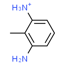 ChemSpider 2D Image | 3-Amino-2-methylanilinium | C7H11N2