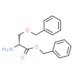 ChemSpider 2D Image | Benzyl O-benzyl-D-serinate | C17H19NO3