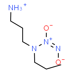ChemSpider 2D Image | (1E)-3-(3-Ammoniopropyl)-3-propyl-1-triazen-1-olate 2-oxide | C6H16N4O2