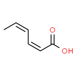 ChemSpider 2D Image | (2Z,4Z)-2,4-Hexadienoic acid | C6H8O2