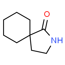 ChemSpider 2D Image | 2-Azaspiro[4.5]decan-1-one | C9H15NO