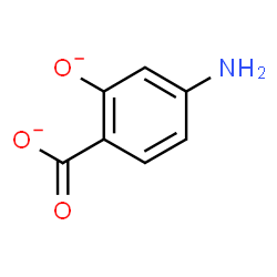 ChemSpider 2D Image | 4-Amino-2-oxidobenzoate | C7H5NO3