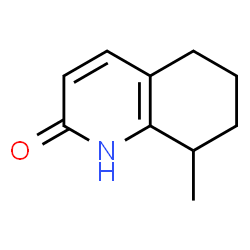 ChemSpider 2D Image | 8-Methyl-5,6,7,8-tetrahydro-2(1H)-quinolinone | C10H13NO