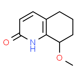 ChemSpider 2D Image | 8-Methoxy-5,6,7,8-tetrahydro-2(1H)-quinolinone | C10H13NO2