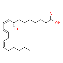ChemSpider 2D Image | 8(S)-HETrE | C20H34O3