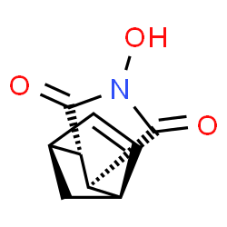 ChemSpider 2D Image | (1S,2S,6S)-4-Hydroxy-4-azatricyclo[5.2.1.0~2,6~]dec-8-ene-3,5-dione | C9H9NO3