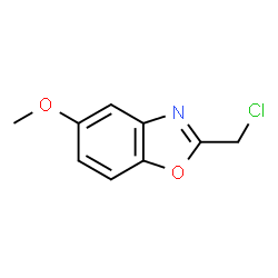ChemSpider 2D Image | 2-(Chloromethyl)-5-methoxy-1,3-benzoxazole | C9H8ClNO2