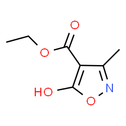 ChemSpider 2D Image | Ethyl 5-hydroxy-3-methyl-1,2-oxazole-4-carboxylate | C7H9NO4
