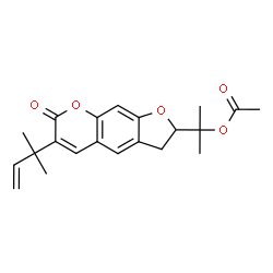 ChemSpider 2D Image | (-)-rutamarin | C21H24O5