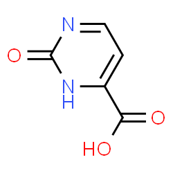 ChemSpider 2D Image | 2-Hydroxypyrimidine-4-carboxylic acid | C5H4N2O3
