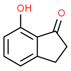 ChemSpider 2D Image | 7-Hydroxy-1-indanone | C9H8O2