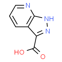ChemSpider 2D Image | 1H-pyrazolo[3,4-b]pyridine-3-carboxylic acid | C7H5N3O2