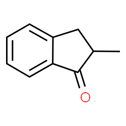 ChemSpider 2D Image | 2-methylindanone | C10H10O