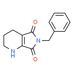 ChemSpider 2D Image | 6-Benzyl-3,4-dihydro-1H-pyrrolo[3,4-b]pyridine-5,7(2H,6H)-dione | C14H14N2O2