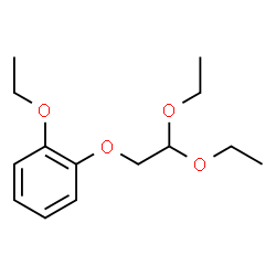 ChemSpider 2D Image | 1-(2,2-Diethoxyethoxy)-2-ethoxybenzene | C14H22O4