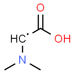 ChemSpider 2D Image | Carboxy(dimethylamino)methyl | C4H8NO2