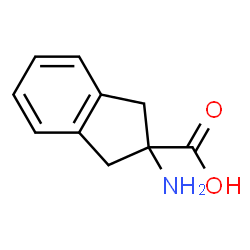 ChemSpider 2D Image | 2-Amino-2-indancarboxylicacid | C10H11NO2
