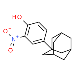 ChemSpider 2D Image | 4-(Adamantan-1-yl)-2-nitrophenol | C16H19NO3