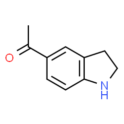 ChemSpider 2D Image | 5-Acetylindoline | C10H11NO