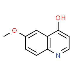 ChemSpider 2D Image | 6-methoxy-4-quinolone | C10H9NO2