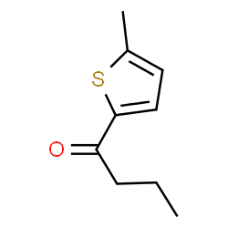 ChemSpider 2D Image | 1-(5-Methyl-2-thienyl)-1-butanone | C9H12OS