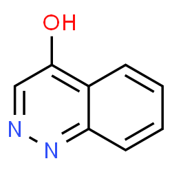 ChemSpider 2D Image | 4-Cinnolinol | C8H6N2O