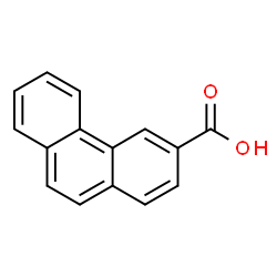 ChemSpider 2D Image | 3-Phenanthrenecarboxylic acid | C15H10O2