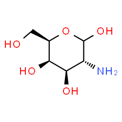 ChemSpider 2D Image | D-(+)-Galactosamine | C6H13NO5