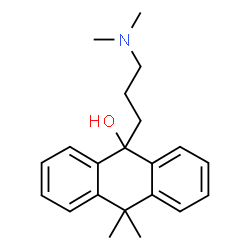 ChemSpider 2D Image | 9-[3-(Dimethylamino)propyl]-10,10-dimethyl-9,10-dihydro-9-anthracenol | C21H27NO